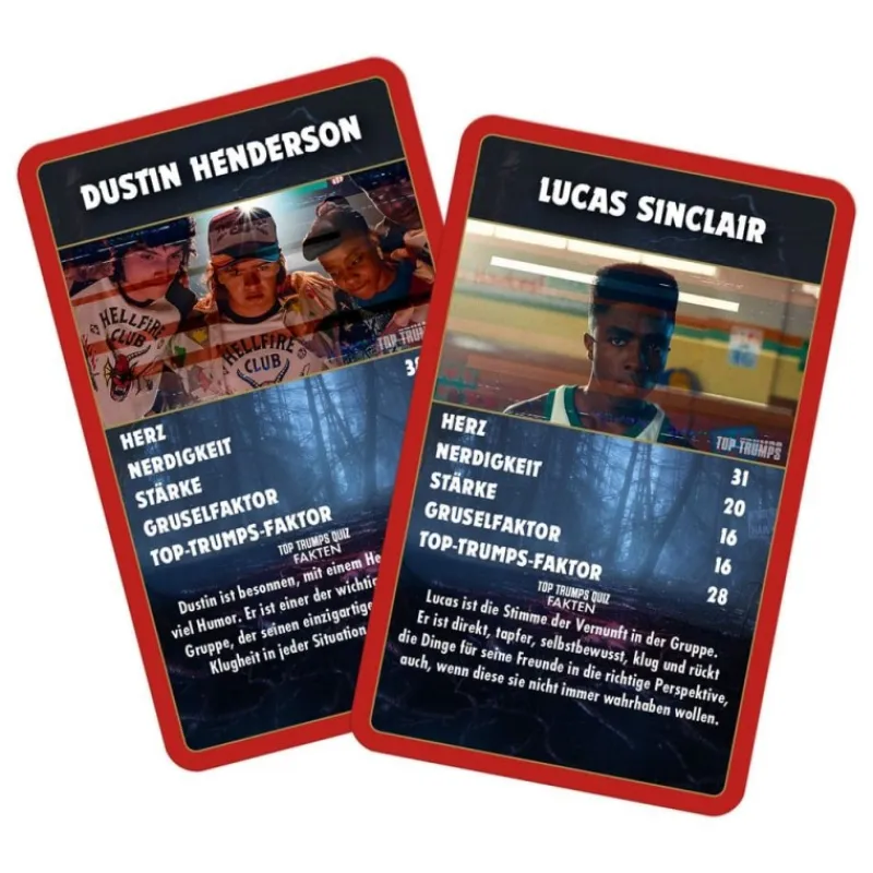Winning Moves Juguetes, Figuras Y Más Regalos Para Peques|Stranger Things^Juego de cartas Top Trumps Stranger Things Edición Alemán
