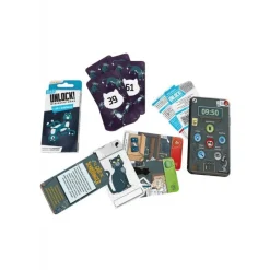 Juegos Juguetes, Figuras Y Más Regalos Para Peques^Juego de Cartas Unlock! Miniaventuras: El Gato de Schrödinger