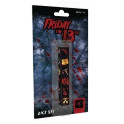 Usaopoly Viernes 13|Coleccionismo De Miedo Y Terror^Juego De Dados Viernes 13 - Set de Dados de Colección