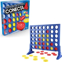 Hasbro Juguetes, Figuras Y Más Regalos Para Peques|Juegos, Peluches Y Chuches ^Juego de estrategia Conecta 4 clásico