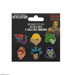 Juego De Insignias Master Del Universo Personajes Masters Of The Universe