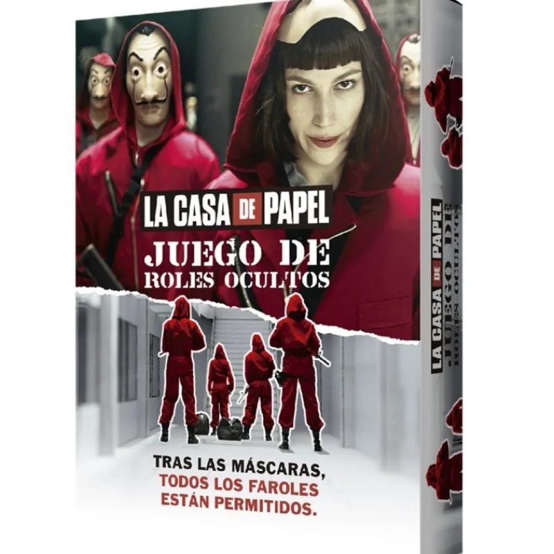 Juegos La Casa De Papel^Juego de Mesa Asmodee La Casa de Papel Roles Ocultos