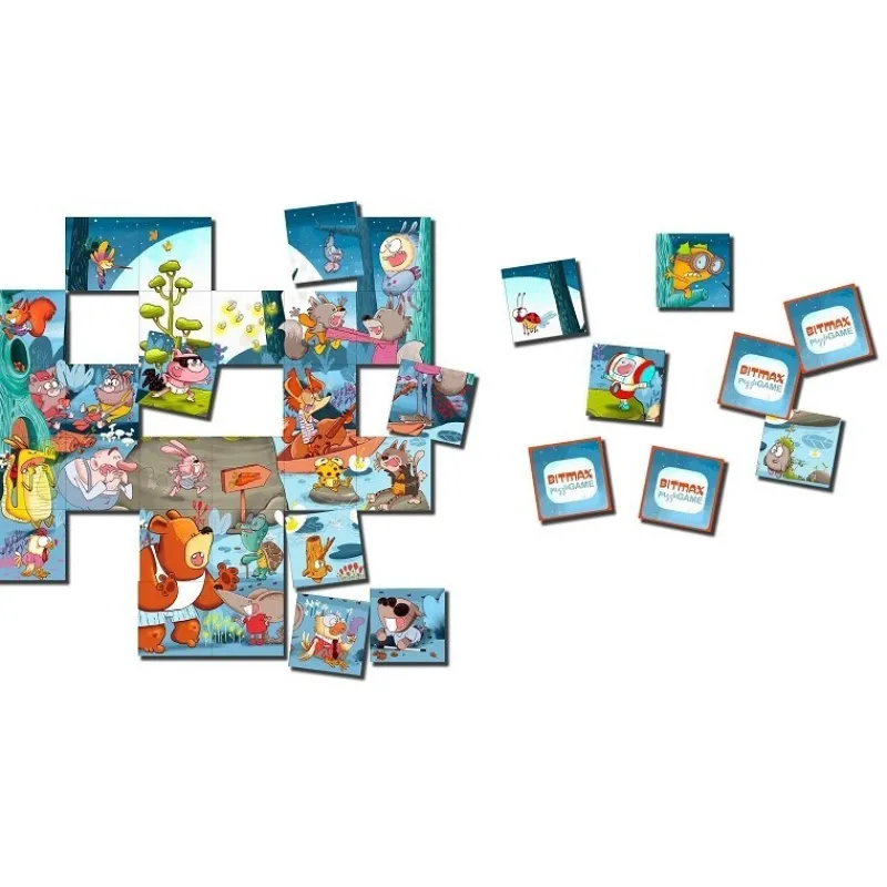 Hot Juego de Mesa Bitmax Puzzle GAME de Juguetes, Figuras Y Más Regalos Para Peques|Juegos, Peluches Y Chuches