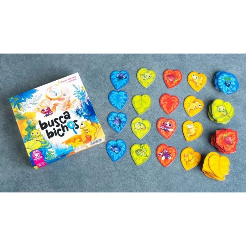 Tranjis games sl Juguetes, Figuras Y Más Regalos Para Peques|Juegos, Peluches Y Chuches ^Juego de Mesa Busca Bichos - ¡Salvemos a los Bichos!