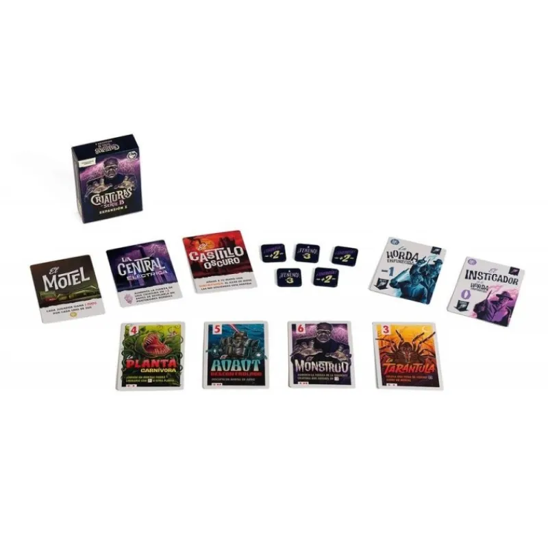 Discount Juego de mesa Criaturas de Serie B - Tranjis Games Monstruos De La Universal|Coleccionismo De Miedo Y Terror