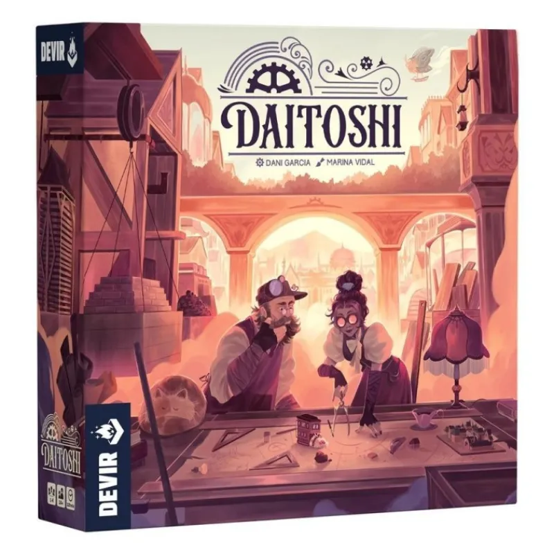 Discount Juego de Mesa Daitoshi - Estrategia y Progreso a Vapor Coleccionismo Ghibli