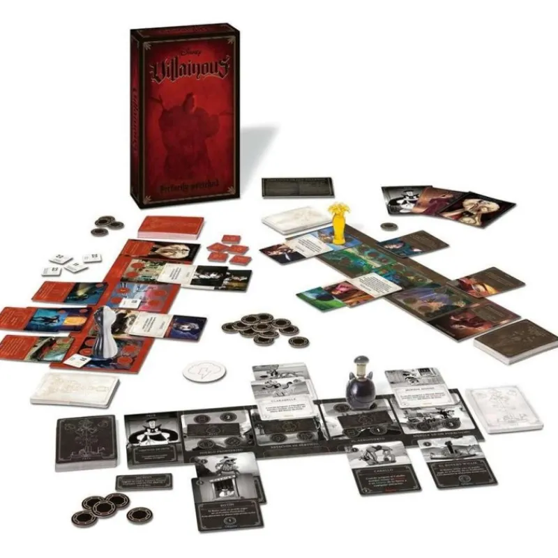 Online Juego de Mesa Disney Villainous Perfectly Wretched - Películas Y Personajes De Disney ·Mickey & Minnie|Películas Y Personajes De Disney ·Villanas Disney