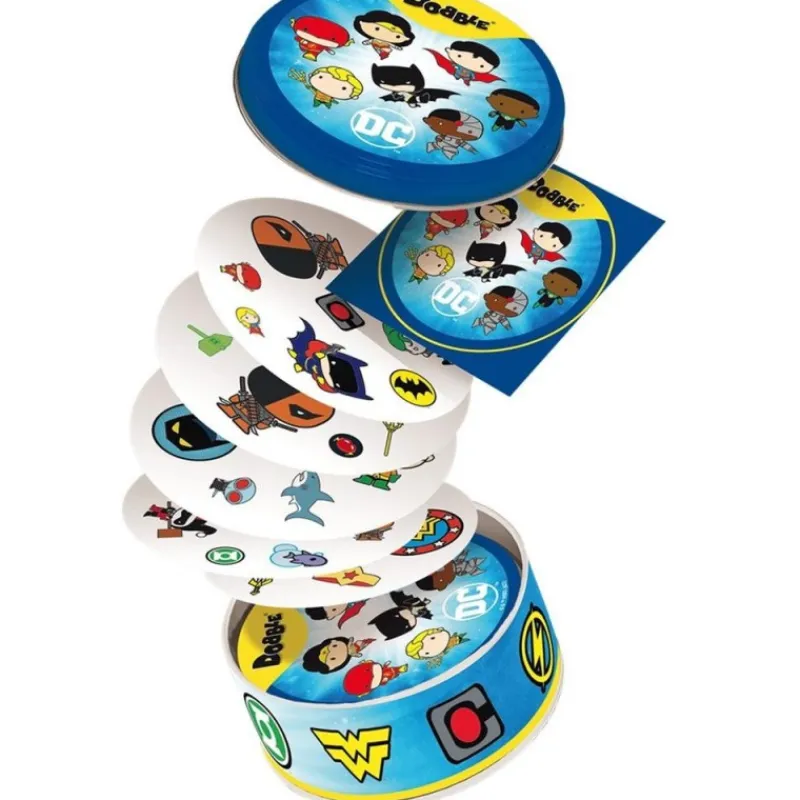 Niños Juegos Marvel Y Dc Para Niños|Juguetes, Figuras Y Más Regalos Para Peques^Juego de Mesa Dobble DC Universe