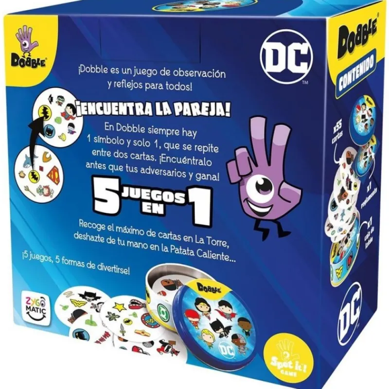 Niños Juegos Marvel Y Dc Para Niños|Juguetes, Figuras Y Más Regalos Para Peques^Juego de Mesa Dobble DC Universe