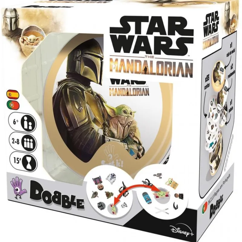 Juego de Mesa Dobble Star Wars Mandalorian The Mandalorian