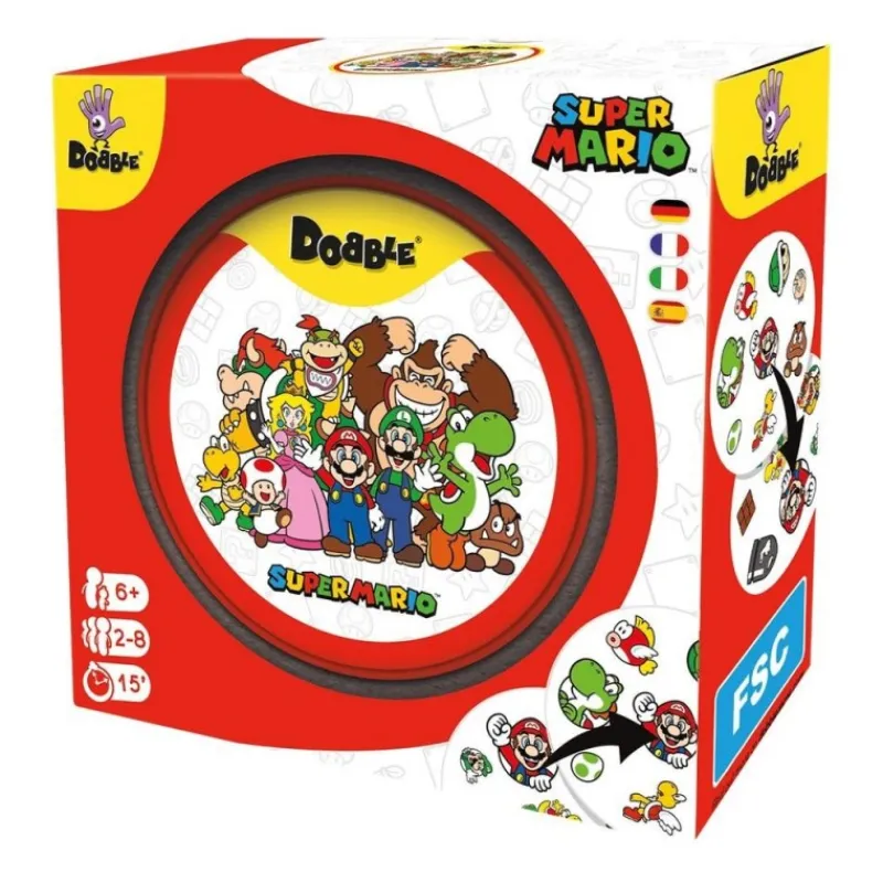 Sale Juego de Mesa Dobble Super Mario - Observación Rápida Juguetes, Figuras Y Más Regalos Para Peques|Juegos, Peluches Y Chuches