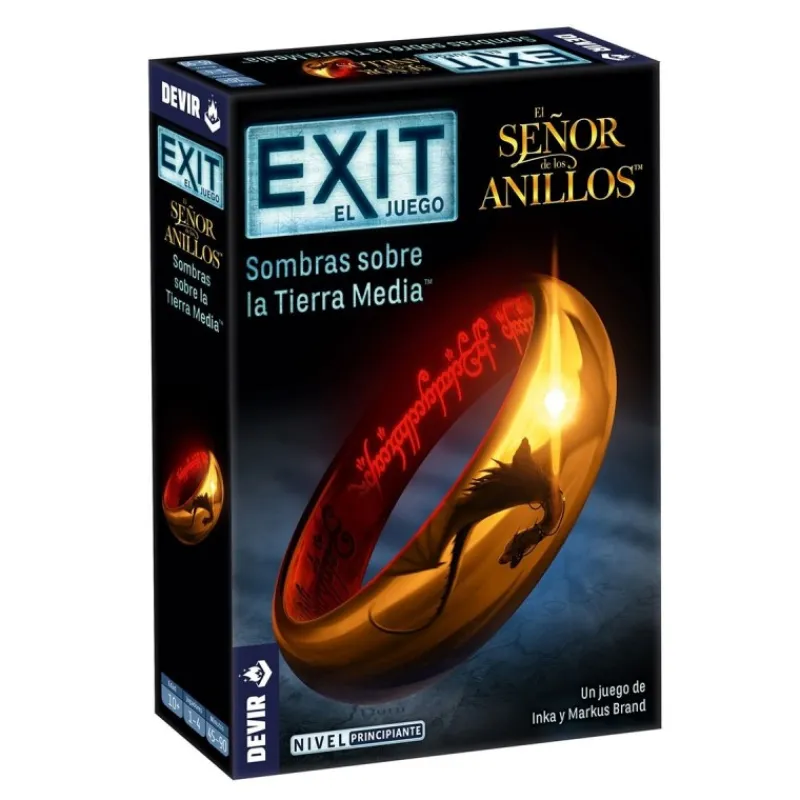Devir Figuras El Señor De Los Anillos ^Juego de Mesa Exit: Sombras sobre la Tierra Media -