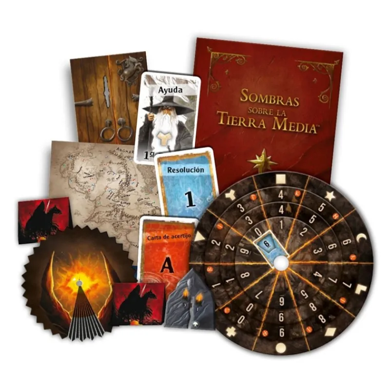 Devir Figuras El Señor De Los Anillos ^Juego de Mesa Exit: Sombras sobre la Tierra Media -