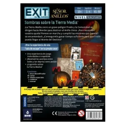 Devir Figuras El Señor De Los Anillos ^Juego de Mesa Exit: Sombras sobre la Tierra Media -