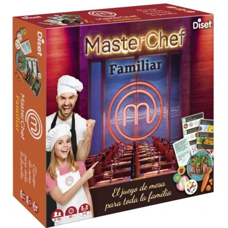 Outlet Juego de Mesa Familiar MasterChef con Retos Culinarios Regalos De Otras Series