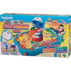 Epoch Juguetes, Figuras Y Más Regalos Para Peques|Juegos, Peluches Y Chuches ^Juego de Mesa Glutton Doraemon con Licencia Oficial