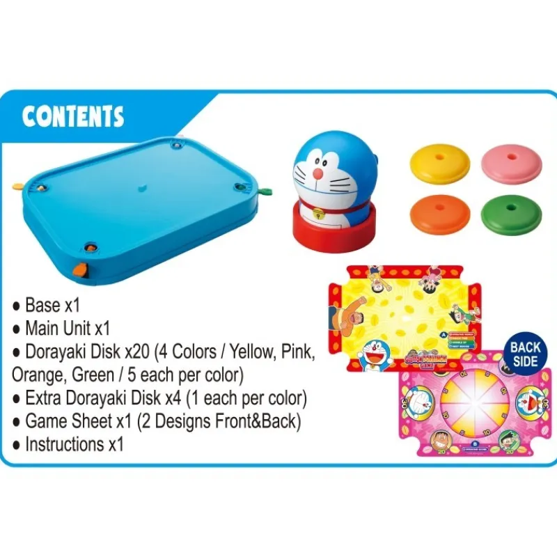 Epoch Juguetes, Figuras Y Más Regalos Para Peques|Juegos, Peluches Y Chuches ^Juego de Mesa Glutton Doraemon con Licencia Oficial