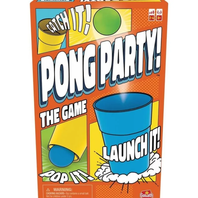 Discount Juego de mesa Goliath Pong Party para 2 jugadores Juguetes, Figuras Y Más Regalos Para Peques|Tiempo Libre Kids