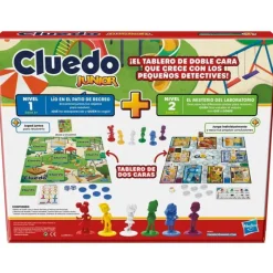 Hasbro Juguetes, Figuras Y Más Regalos Para Peques|Juegos, Peluches Y Chuches ^Juego de mesa Cluedo Junior para niños partir 4 años