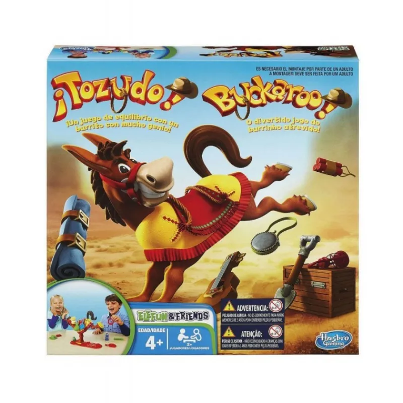 Hasbro Juguetes, Figuras Y Más Regalos Para Peques^Juego de mesa ¡Tozudo! Equilibrio divertido para niños