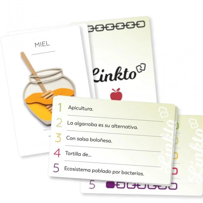 Juego de Mesa LinkTo Alimentos para Niños y Familias Juguetes, Figuras Y Más Regalos Para Peques|Juegos, Peluches Y Chuches