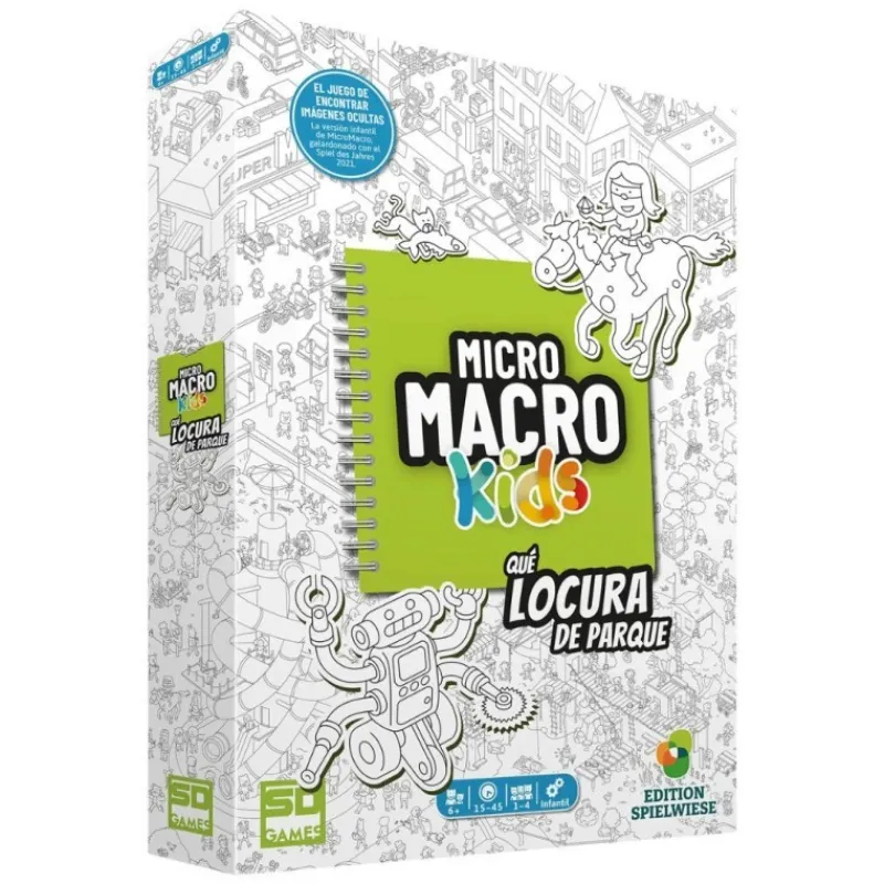 Online Juego de Mesa MicroMacro Kids: Imágenes Ocultas Juguetes, Figuras Y Más Regalos Para Peques|Juegos, Peluches Y Chuches