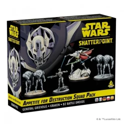 Juegos Regalos Star Wars Por Personaje |Replicas Y Coleccionismo Star Wars ^Juego de Mesa Shatterpoint: Hambre de Destrucción - Pack de Escuadra