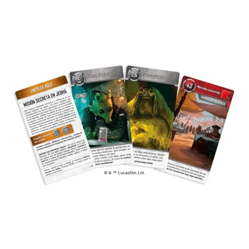 Juego de Mesa Star Wars Escape Game - Asmodee Más Regalos De Star Wars