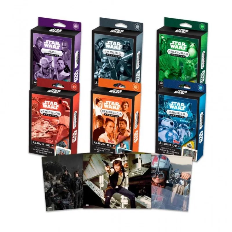 New Juego de Mesa Star Wars Fact Files Completo Regalos Star Wars Por Personaje |Más Regalos De Star Wars