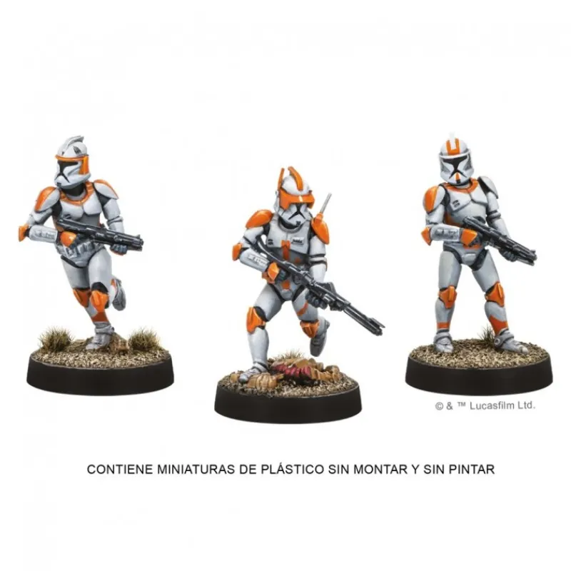 Juegos Replicas Y Coleccionismo Star Wars ^Juego de Mesa Star Wars Legion Comandante Clon Cody