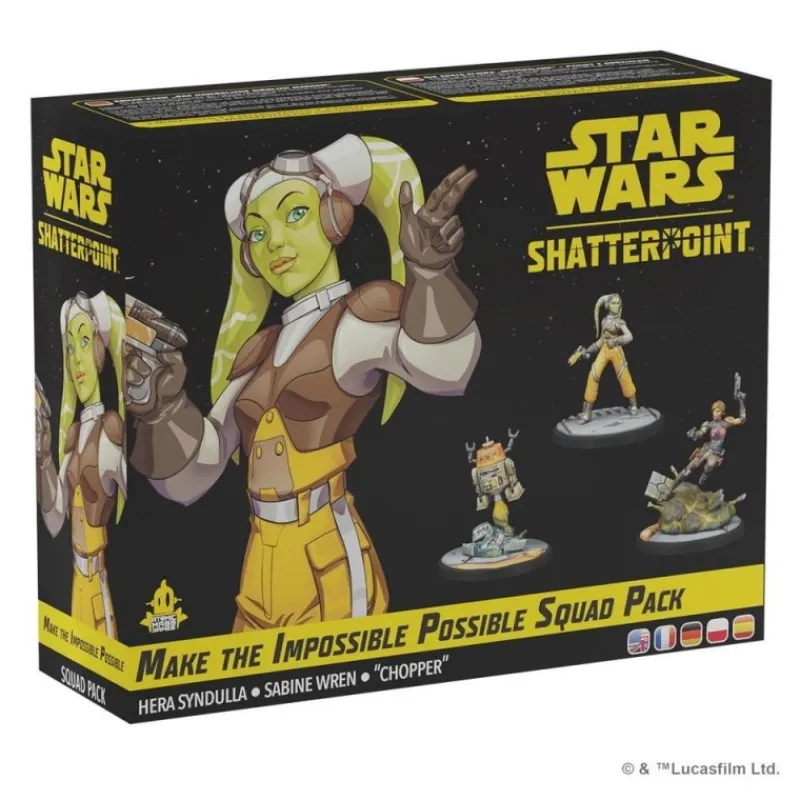 Juegos Regalos Star Wars Por Personaje |Replicas Y Coleccionismo Star Wars ^Juego de mesa Star Wars Shatterpoint - Pack de Escuadra