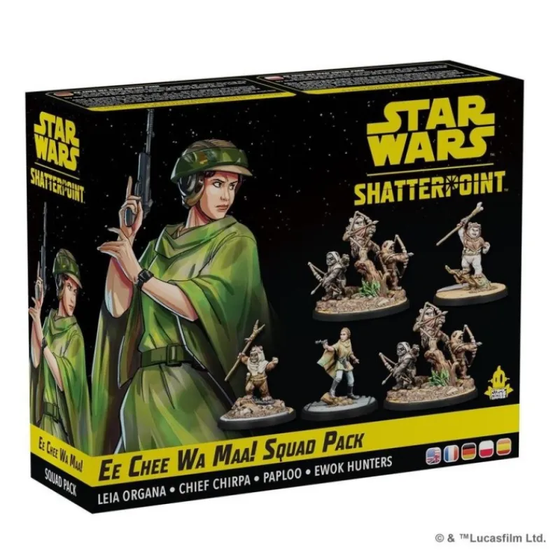 Juegos Más Regalos De Star Wars|Replicas Y Coleccionismo Star Wars ^Juego de Mesa Star Wars Shatterpoint Ee Chee Wa Maa! Squad Pack