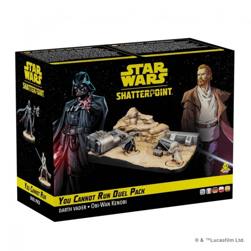 Juegos Regalos Star Wars Por Personaje |Replicas Y Coleccionismo Star Wars ^Juego de mesa Star Wars Shatterpoint: Obi-Wan vs Darth Vader