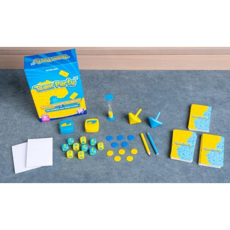 Tranjis games sl Juguetes, Figuras Y Más Regalos Para Peques|Juegos, Peluches Y Chuches ^Juego de mesa Team Party de Tranjis Games