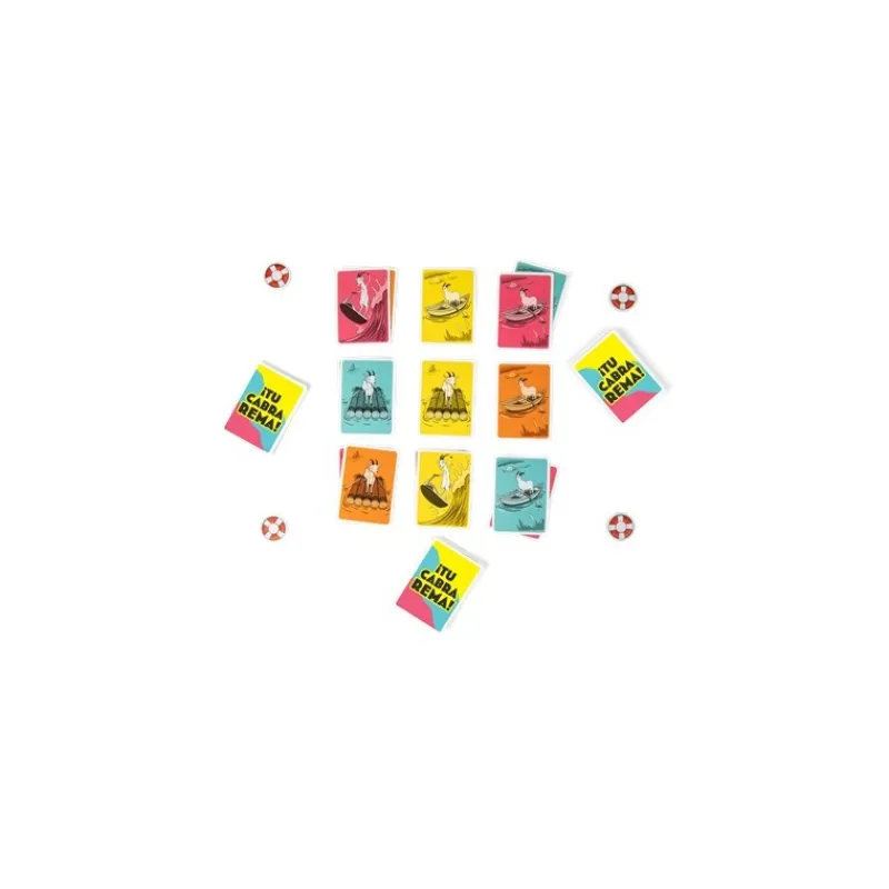 Best Juego de Mesa ¡Tu Cabra Rema! - Rápido y Divertido Juguetes, Figuras Y Más Regalos Para Peques|Juegos, Peluches Y Chuches