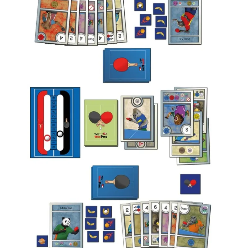 Juegos Juguetes, Figuras Y Más Regalos Para Peques|Juegos, Peluches Y Chuches ^Juego de mesa Wild Pong - Aventura de tenis de mesa