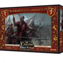 Juegos Juego De Tronos Y La Casa Del Dragón ^Juego de Miniaturas Alabarderos Lannister - Canción de Hielo y Fuego