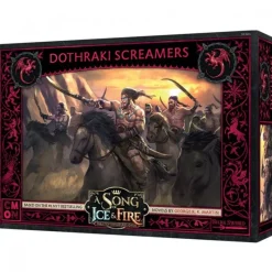 Asmodee Juego De Tronos Y La Casa Del Dragón ^Juego de Miniaturas Aulladores Dothraki - Canción de Hielo y Fuego
