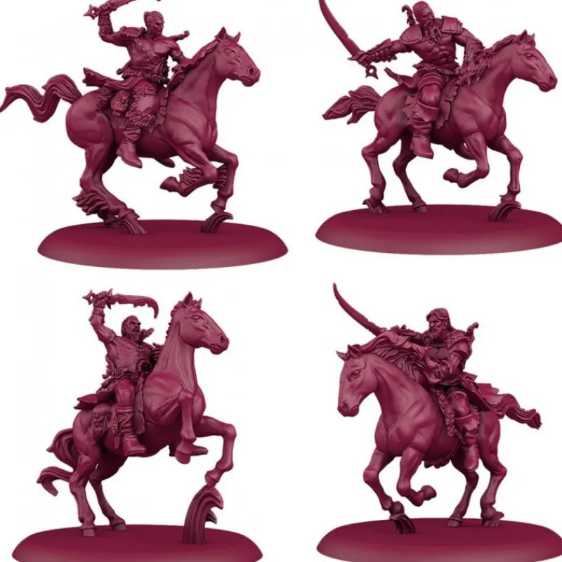 Clearance Juego de Miniaturas Dothraki Veteranos - Canción de Hielo y Fuego Juego De Tronos Y La Casa Del Dragón