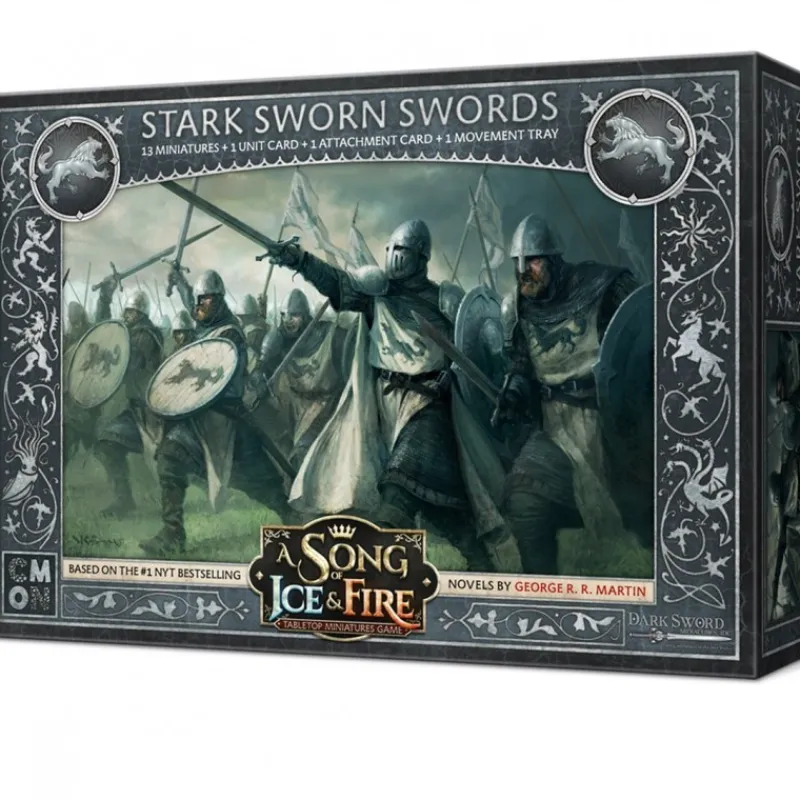 Best Juego de Miniaturas Espadas Juramentadas Stark Juego De Tronos Y La Casa Del Dragón
