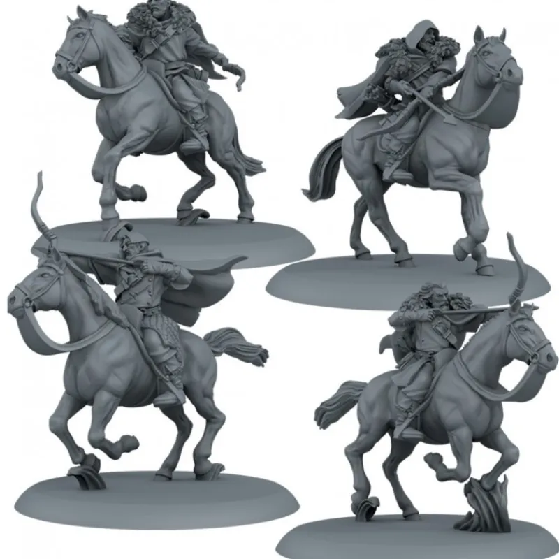 Online Juego de Miniaturas Exploradores Rastreadores Canción de Hielo y Fuego Juego De Tronos Y La Casa Del Dragón
