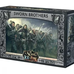 Hot Juego de Miniaturas Hermanos Juramentados de Canción de Hielo y Fuego Juego De Tronos Y La Casa Del Dragón