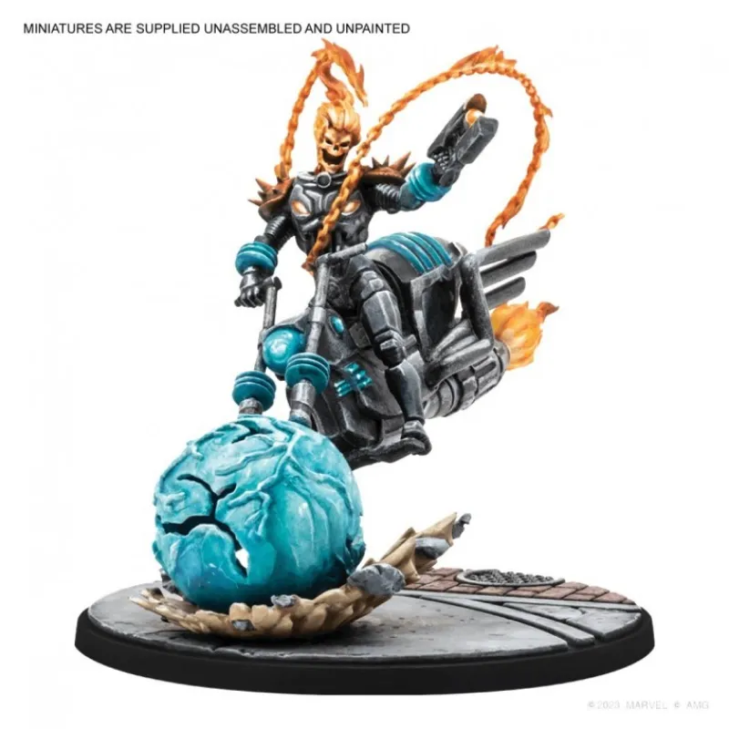Best Juego de miniaturas Marvel Cosmic Ghost Rider Superhéroes Marvel|Coleccionismo Marvel