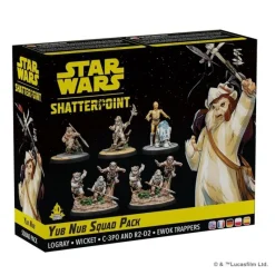 Sale Juego de Miniaturas Star Wars Shatterpoint Yub Nub Squad Pack Regalos Star Wars Por Personaje