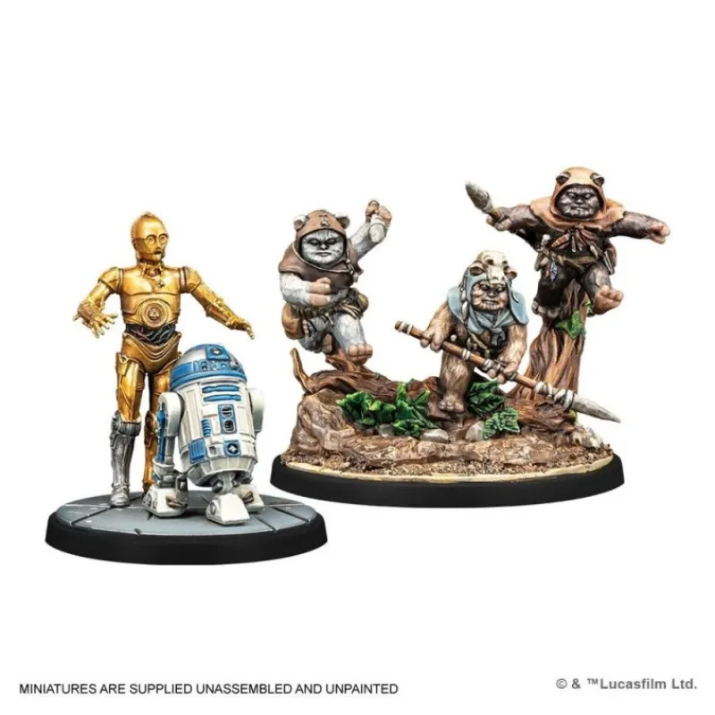 Sale Juego de Miniaturas Star Wars Shatterpoint Yub Nub Squad Pack Regalos Star Wars Por Personaje