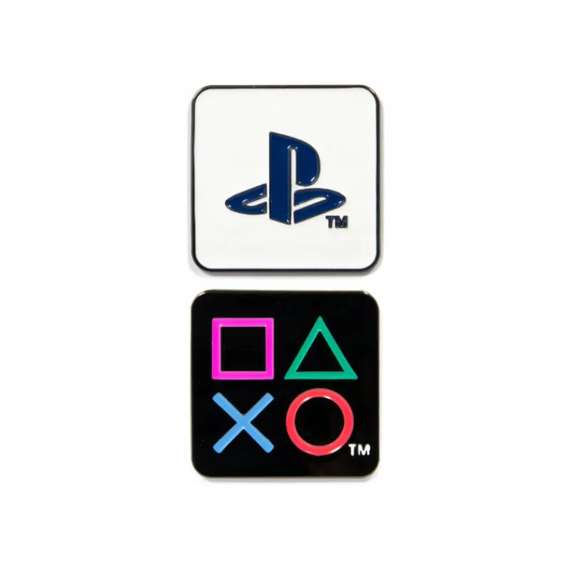 Pyramid International Regalos Y Coleccionismo Para Gamers - Cosas De Videojuegos Míticos^Juego De Pines Esmaltados Playstation Formas