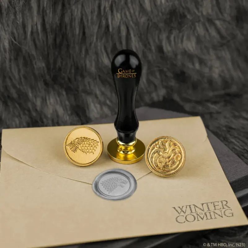 Cinereplicas Juego De Tronos Y La Casa Del Dragón ^Juego de sellos de cera Game of Thrones