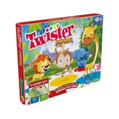 Hasbro Juguetes, Figuras Y Más Regalos Para Peques^Juego Twister Junior, Aventura Salvaje