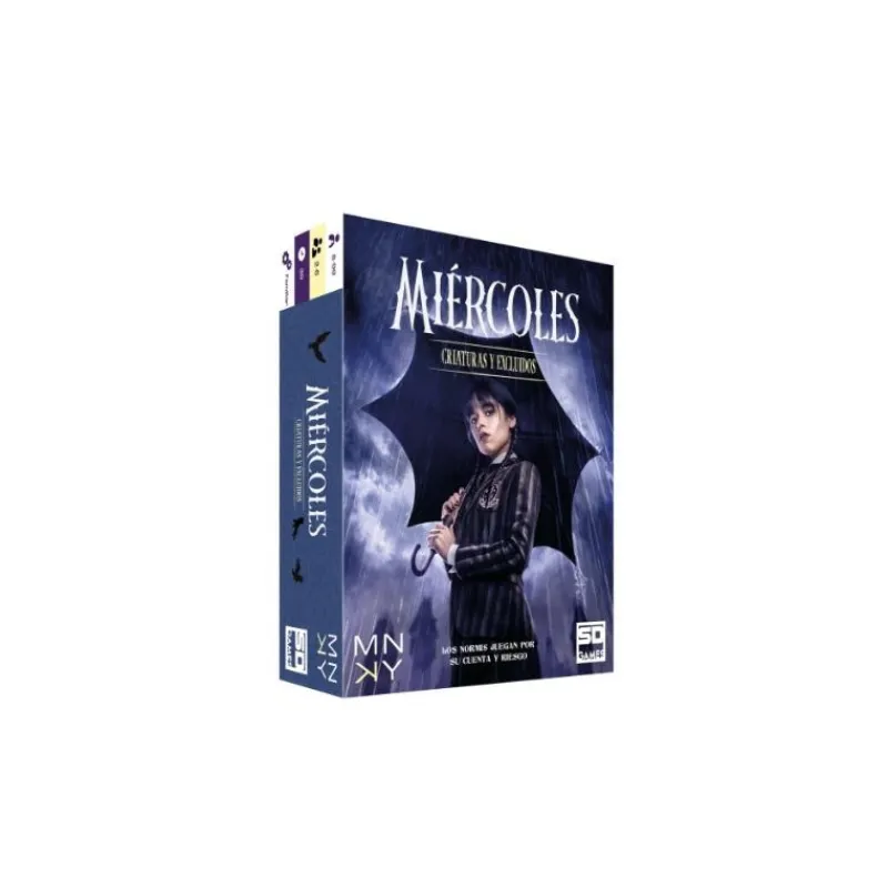 SD Toys Miércoles Addams^Juego Miércoles: Criaturas y Excluidos