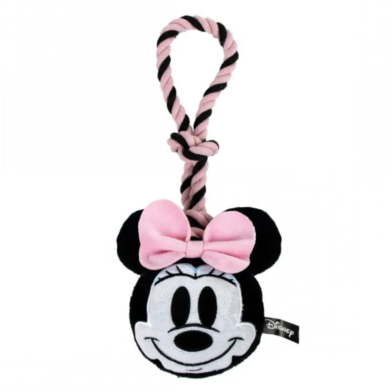 Cerdá Adult Películas Y Personajes De Disney ·Mickey & Minnie^Juguete para Perro Cuerda Minnie Mouse en Polyester y Algodón